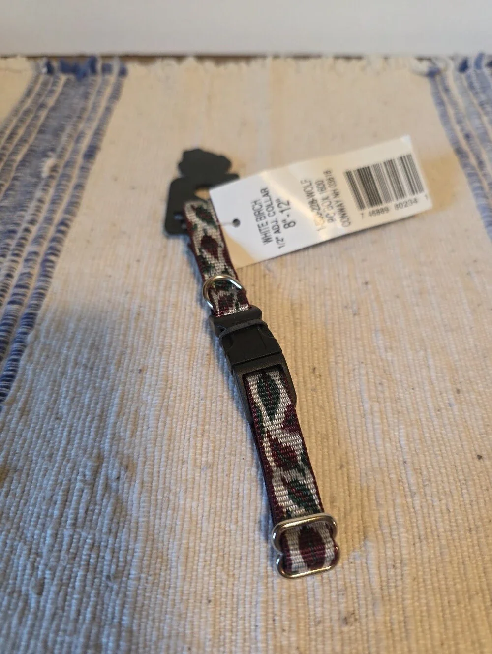 Lupine White Birch Dog Collar